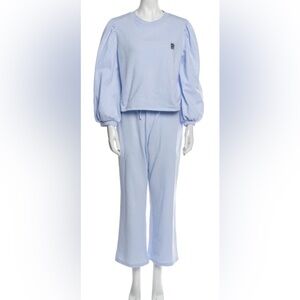 Hill house 2 piece powder blue set. Small